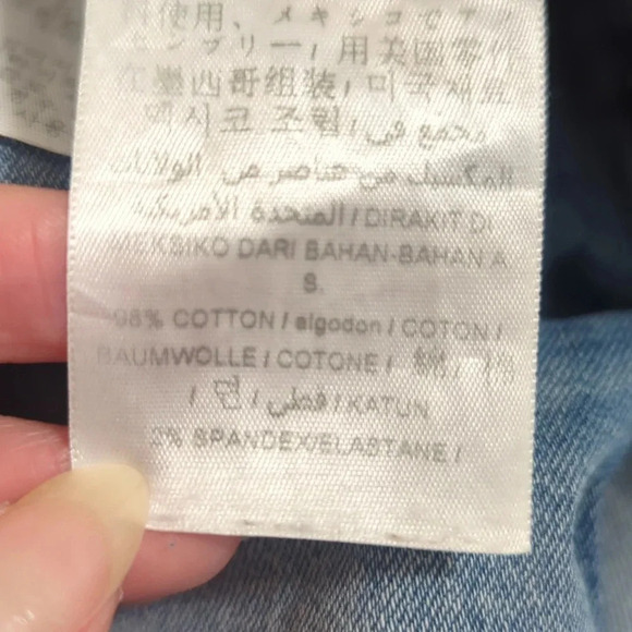 GUESS Distressed Mid-Rise Sexy Curve Skinny Jeans, Color Mid Wash Size 25 - Picture 15 of 16